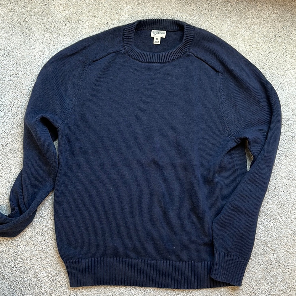 JCrew heritage cotton crewneck sweater